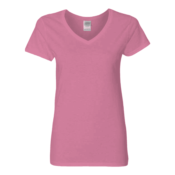 Gildan Heavy Cotton™ Women’s V-Neck T-Shirt | 5V00L