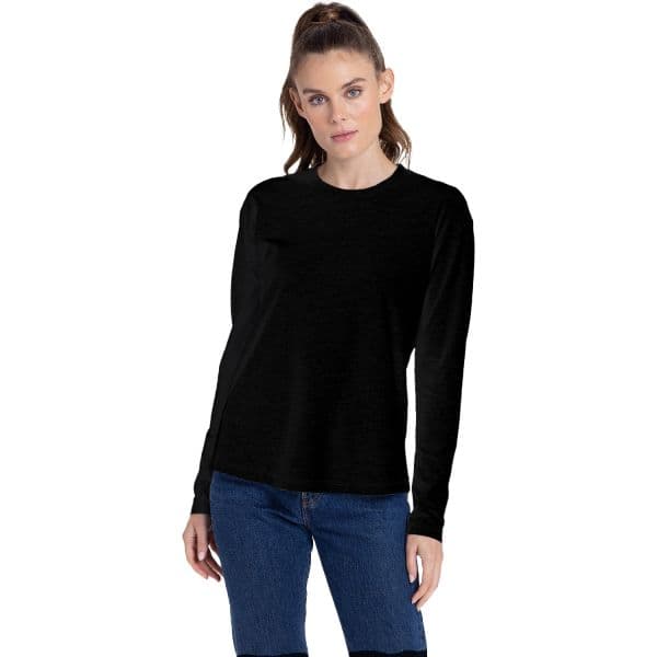 Next Level Apparel Ladies' Relaxed Long Sleeve T-Shirt | 3911NL — Hero