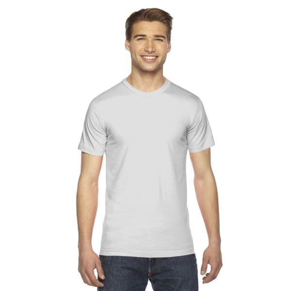 American Apparel Unisex Fine Jersey Short-Sleeve T-Shirt | 2001W