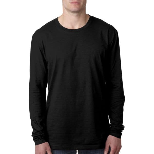 Next Level Men's Cotton Long-Sleeve Crew | N3601