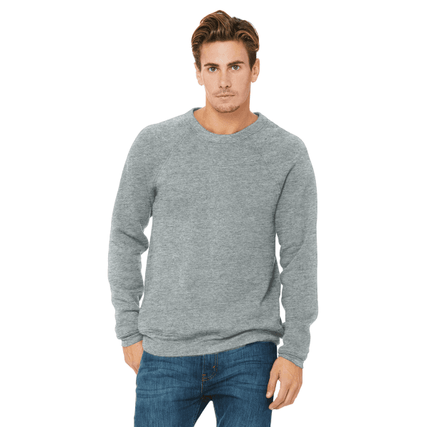 Bella + Canvas Unisex Sponge Fleece Crewneck Sweatshirt | 3901 — Hero