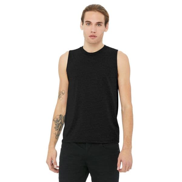 Bella + Canvas Unisex Jersey Muscle Tank | 3483 — Hero