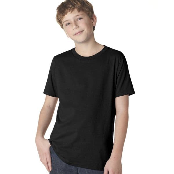 Next Level Youth Boys Cotton Crew | 3310