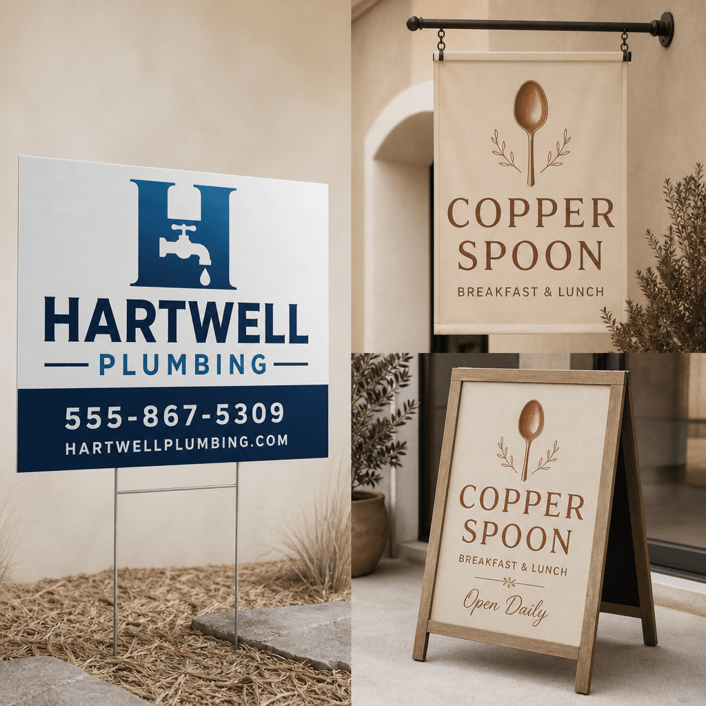 Signs, Banners, & Posters